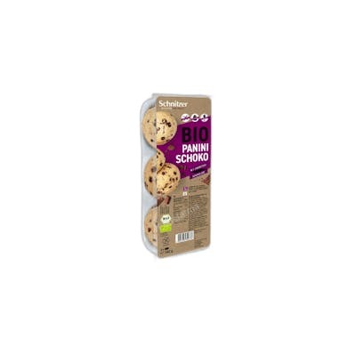 SCHNITZER Panecillos Panini Choco Sin Gluten 180g