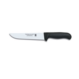 Martinez Y Gascon Cuchillo Carnicero Negro, Hoja Inox, Mango Plástico, 20 cm