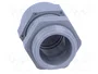 HELU Sello aislante M25 1,5 IP68 gris oscuro