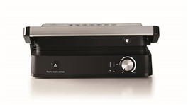 Ariete 1934 Grill Eléctrico MetalGrill 3 en 1 para Bocadillos, Tostadas, Carne a la Parrilla y Pizza