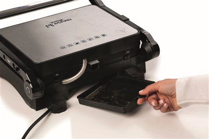 Ariete 1934 Grill Eléctrico MetalGrill 3 en 1 para Bocadillos, Tostadas, Carne a la Parrilla y Pizza