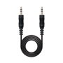 Nanocable Cable de audio estéreo Jack 3,5/M a Jack 3,5/M Negro 20m
