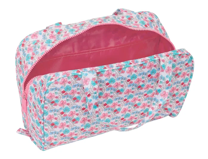 Safta Neceser Rectangular Moos Flores Reciclado 31x14x19 cm Safta Neceser Rectangular Moos Flores Reciclado 31x14x19 cm