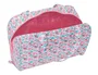 Safta Neceser Rectangular Moos Flores Reciclado 31x14x19 cm