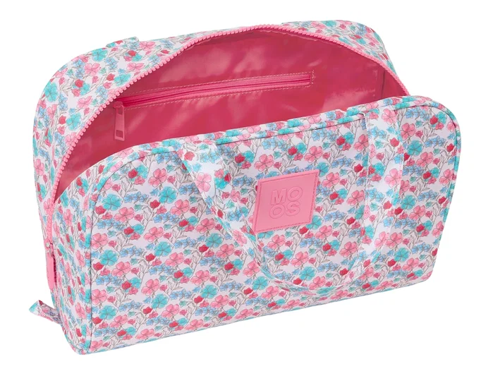 Safta Neceser Rectangular Moos Flores Reciclado 31x14x19 cm Safta Neceser Rectangular Moos Flores Reciclado 31x14x19 cm