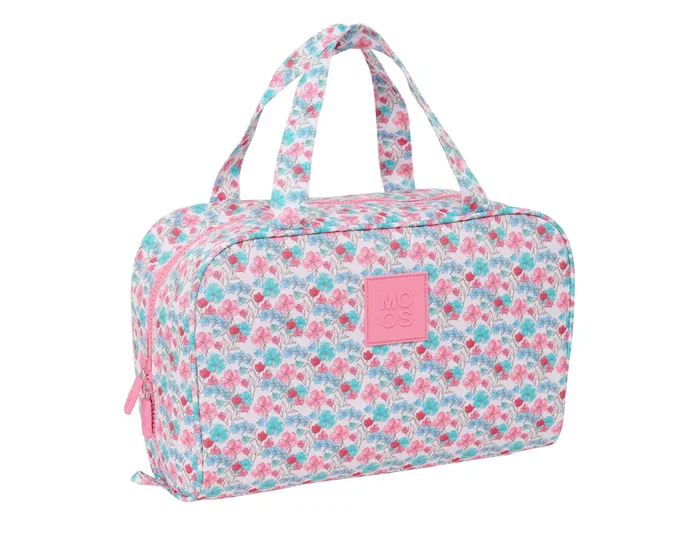 Safta Neceser Rectangular Moos Flores Reciclado 31x14x19 cm Safta Neceser Rectangular Moos Flores Reciclado 31x14x19 cm