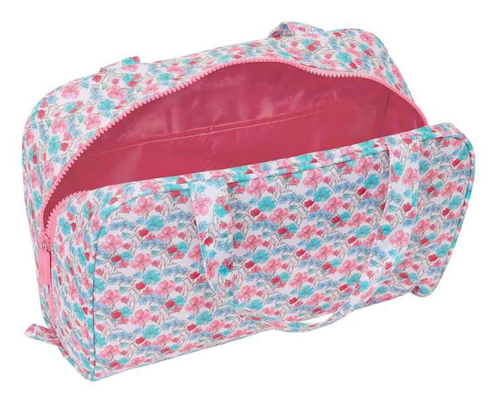 Neceser de Viaje Moos Flores Multicolor 31 x 14 x 19 cm