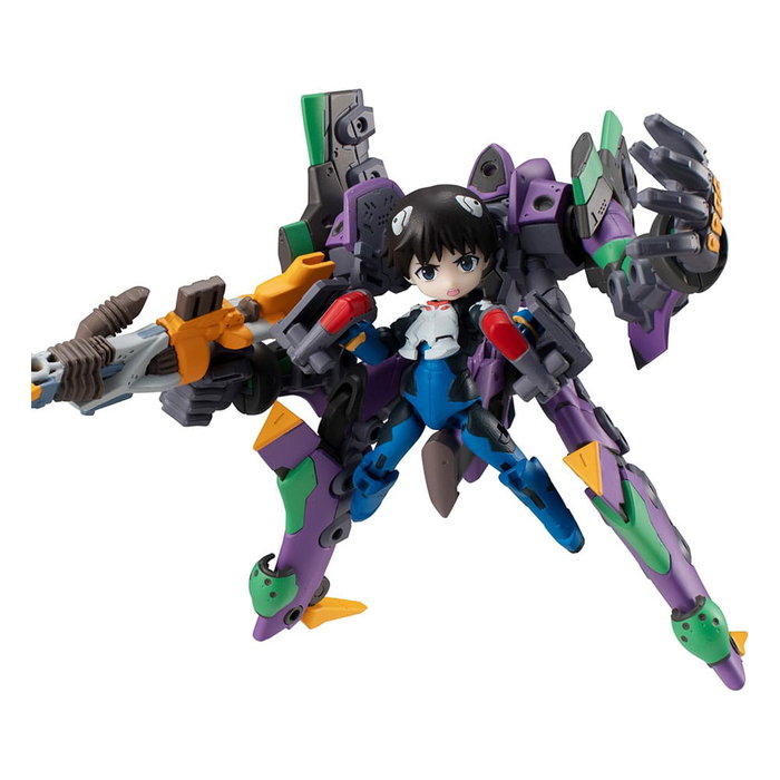 Evangelion Figura Desktop Army Shinji Ikari & Evangelion No. 1 New Theatrical Edition 15 cm Evangelion Figura Desktop Army Shinji Ikari & Evangelion No. 1 New Theatrical Edition 15 cm