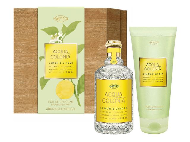4711 Acqua Colonia Lemon & Ginger Set I. Eau de Cologne 170 ml + Gel de Ducha 200 ml