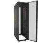Vertiv VR3307 Armario Rack 48U Independiente 19" Negro RAL 7021 - Puertas Extraíbles, Gestión de Cables, Patas Ajustables