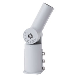 Brazo Articulado Farola Aluminio 180º para Poste hasta Ø65 mm y Luminaria Ø50 mm