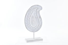 DKD Home Decor Decoración MDF Pasley Decape Blanco