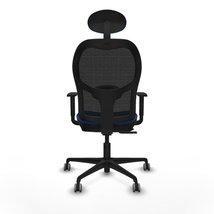 PIQUERAS Y CRESPO Silla de oficina Jorquera Azul con mecanismo Sincro/Traslack PIQUERAS Y CRESPO Silla de oficina Jorquera Azul con mecanismo Sincro/Traslack