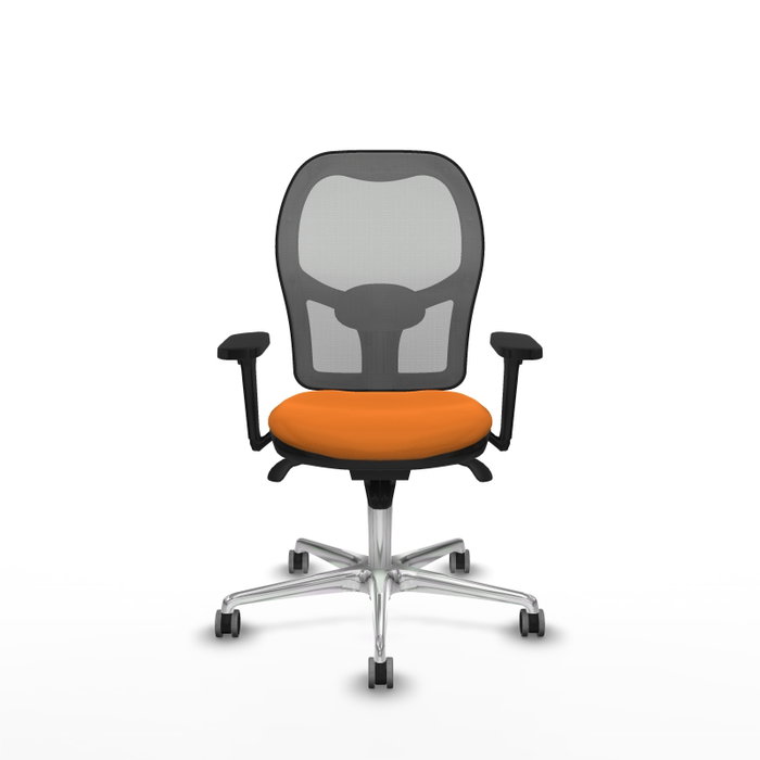 PIQUERAS Y CRESPO Silla de oficina Jorquera Naranja y Gris PIQUERAS Y CRESPO Silla de oficina Jorquera Naranja y Gris