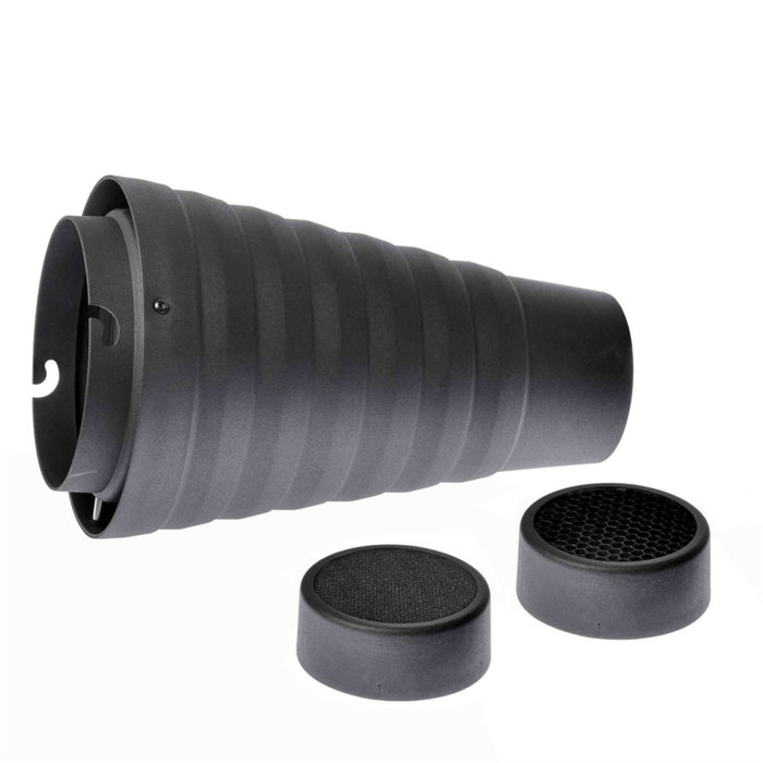 Elinchrom Snoot Reflector & Grids 6°/12° Elinchrom Snoot Reflector & Grids 6°/12°