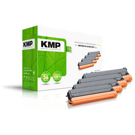 KMP B-T98V Multipack Toner Compatible Brother TN421BK TN421C TN421M TN421Y - 4 Cartuchos (Negro 3000p, Color 1800p) Para DCP L8410 CDN, HL-L8260 CDW