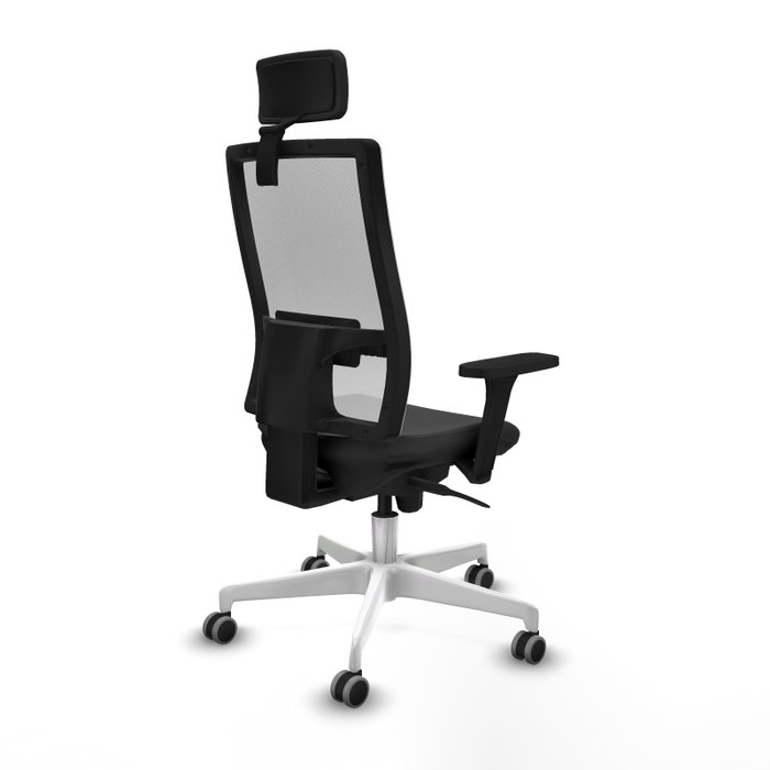 PIQUERAS Y CRESPO Silla de oficina Horna Gris oscuro y Blanco PIQUERAS Y CRESPO Silla de oficina Horna Gris oscuro y Blanco