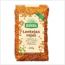BIOGRA Lentejas Rojas Bio 500Gr