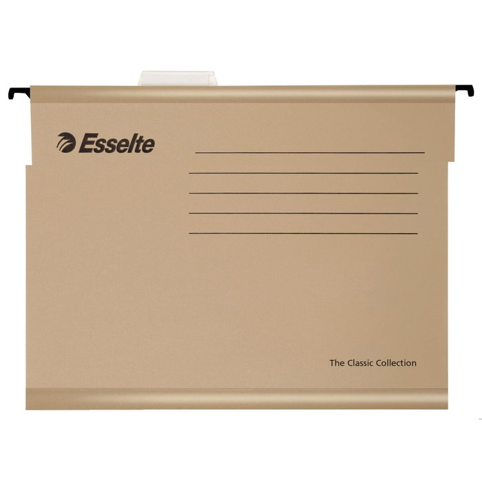 Esselte Carpeta Colgante Classic Kraft Folio