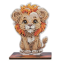 CRAYOLA León de Crystal Art Buddy 12cm