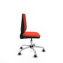 PIQUERAS Y CRESPO Silla de oficina Elche Naranja oscuro sin brazos