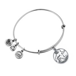 Alex And Ani Pulsera Acuario II Gris