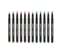 Alpino Estuche de 12 Rotuladores Color Experience con Punta de Pincel para Lettering
