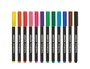 Alpino Estuche de 12 Rotuladores Color Experience con Punta de Pincel para Lettering