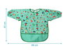 KioKids Babero Impermeable con Mangas Verde para +4 meses