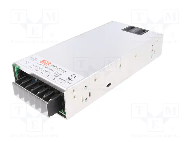 MEAN WELL MSP-450-7.5 Alimentador de Impulso 450W 7,5V DC