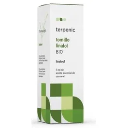 TERPENIC Tomillo Linalol Aceite Esencial Bio, Quimiotipo Linalool, 5 ml, 100% Puro, Origen Francia/España