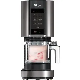Ninja NC300EU Heladera 1,4 L 3 Recipientes Negro Plata