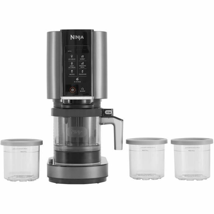 Ninja Creami NC300EU Heladera Multifunción Negro y Plata