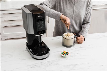 Ninja Creami NC300EU Heladera Multifunción Negro y Plata