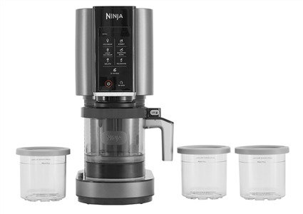Ninja Creami NC300EU Heladera Multifunción Negro y Plata