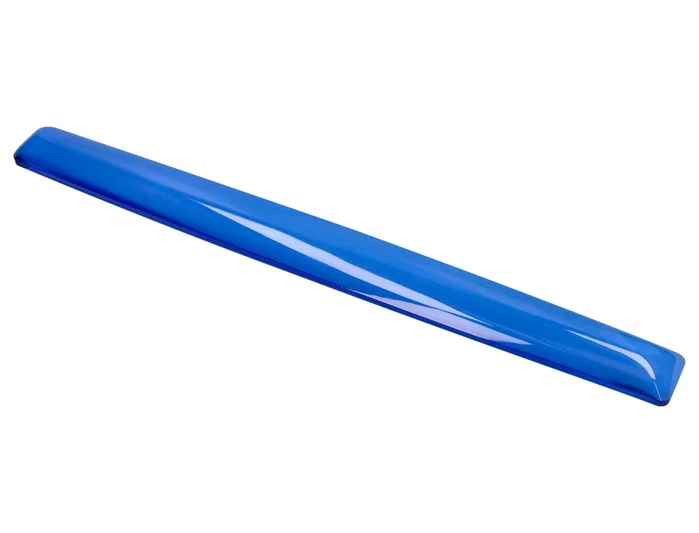 Q-connect Reposamuñecas de gel para teclado azul 525x58x17 mm
