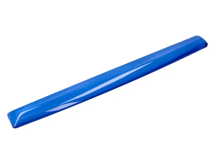 Q-connect Reposamuñecas de gel para teclado azul 525x58x17 mm