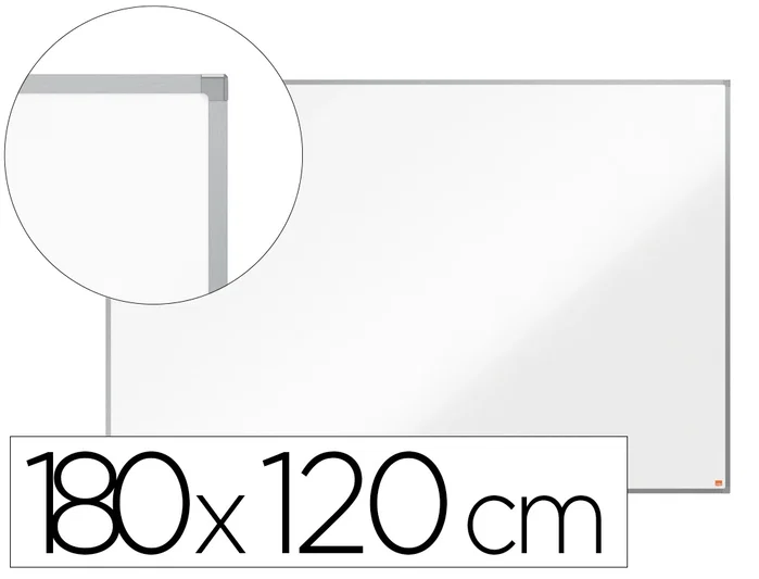 NOBO Pizarra Blanca Magnética Essence 180x120 cm