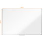 NOBO Pizarra Blanca Magnética Essence 180x120 cm