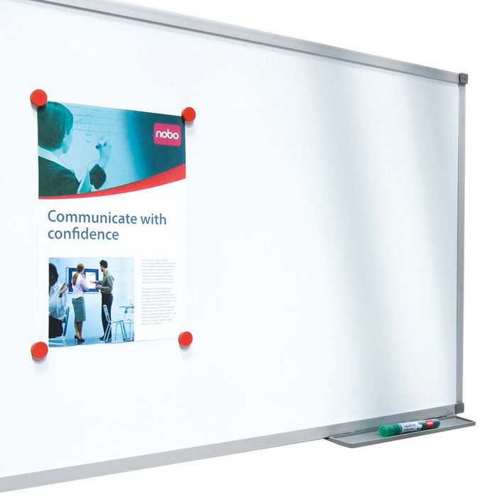 NOBO Pizarra Blanca Magnética Essence 180x120 cm