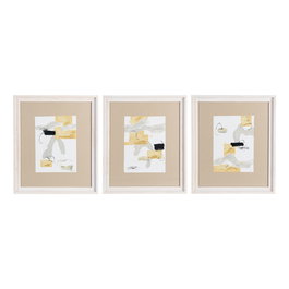 Cuadro Pintura Abstracto 3/M 58 X 68 cm (Set de 3)