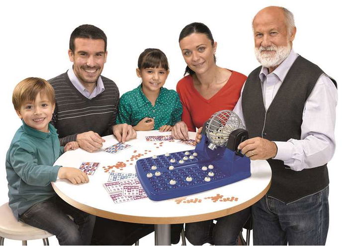 Chicos Bingo Automático Deluxe 72 Cartones 30x42x23 cm Chicos Bingo Automático Deluxe 72 Cartones 30x42x23 cm