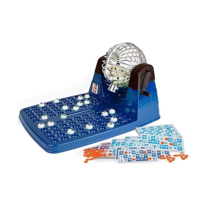 Chicos Bingo automático deluxe con 72 cartones, 30x42x23 cm