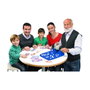 Chicos Bingo automático deluxe con 72 cartones, 30x42x23 cm