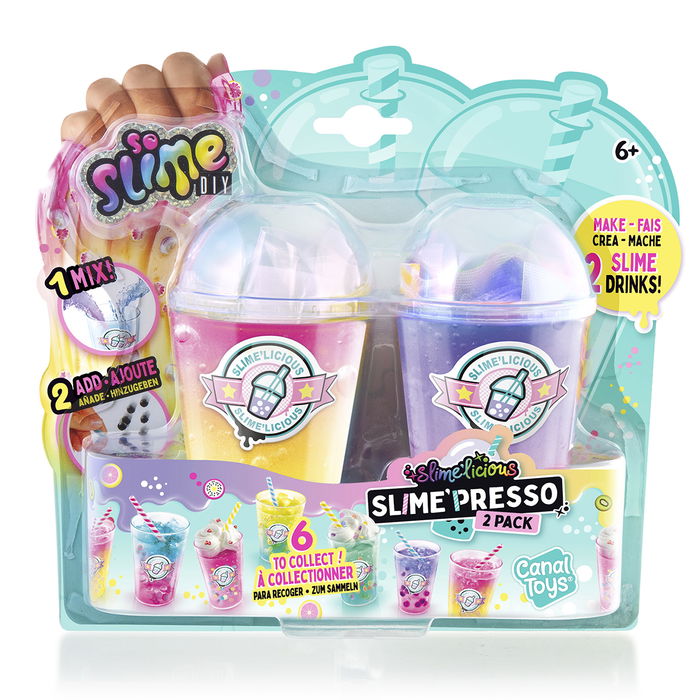 Pack 2 Slime' Presso Drinks Surtido Ssc253 Canal Toys