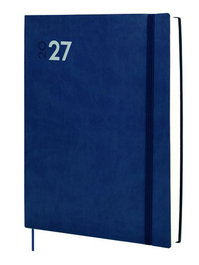 Finocam Agenda Anual 2027 Dynamic Mara Catalán Azul Tapa Flexible