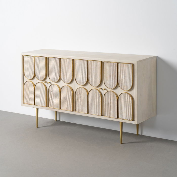 Aparador Madera de Mango Salón 152 X 41 X 83,50 cm