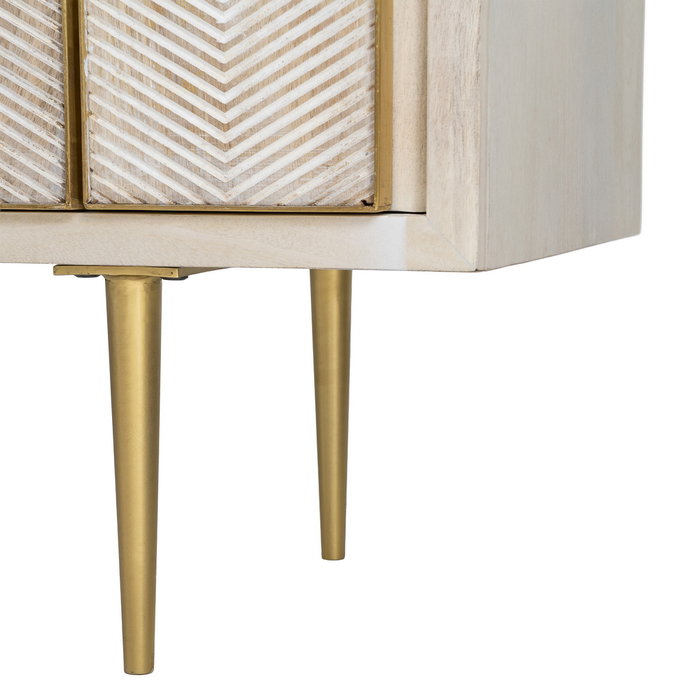 Aparador Madera de Mango Salón 152 X 41 X 83,50 cm