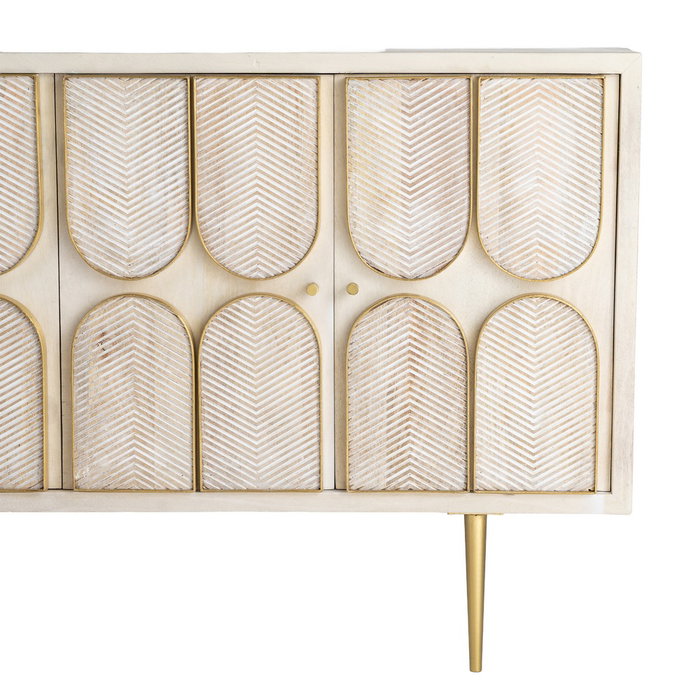 Aparador Madera de Mango Salón 152 X 41 X 83,50 cm