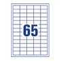 Avery Zweckform Etiquetas 38 x 21,2 mm A4 (6500 piezas)